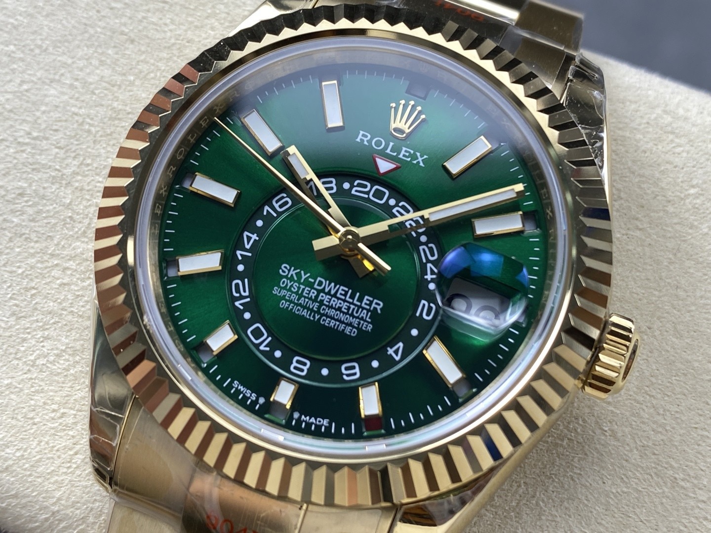 NEW Rolex 2025 ロレックス スカイドゥエラー 42mm  ツートーンオイスターブラックダイヤル
