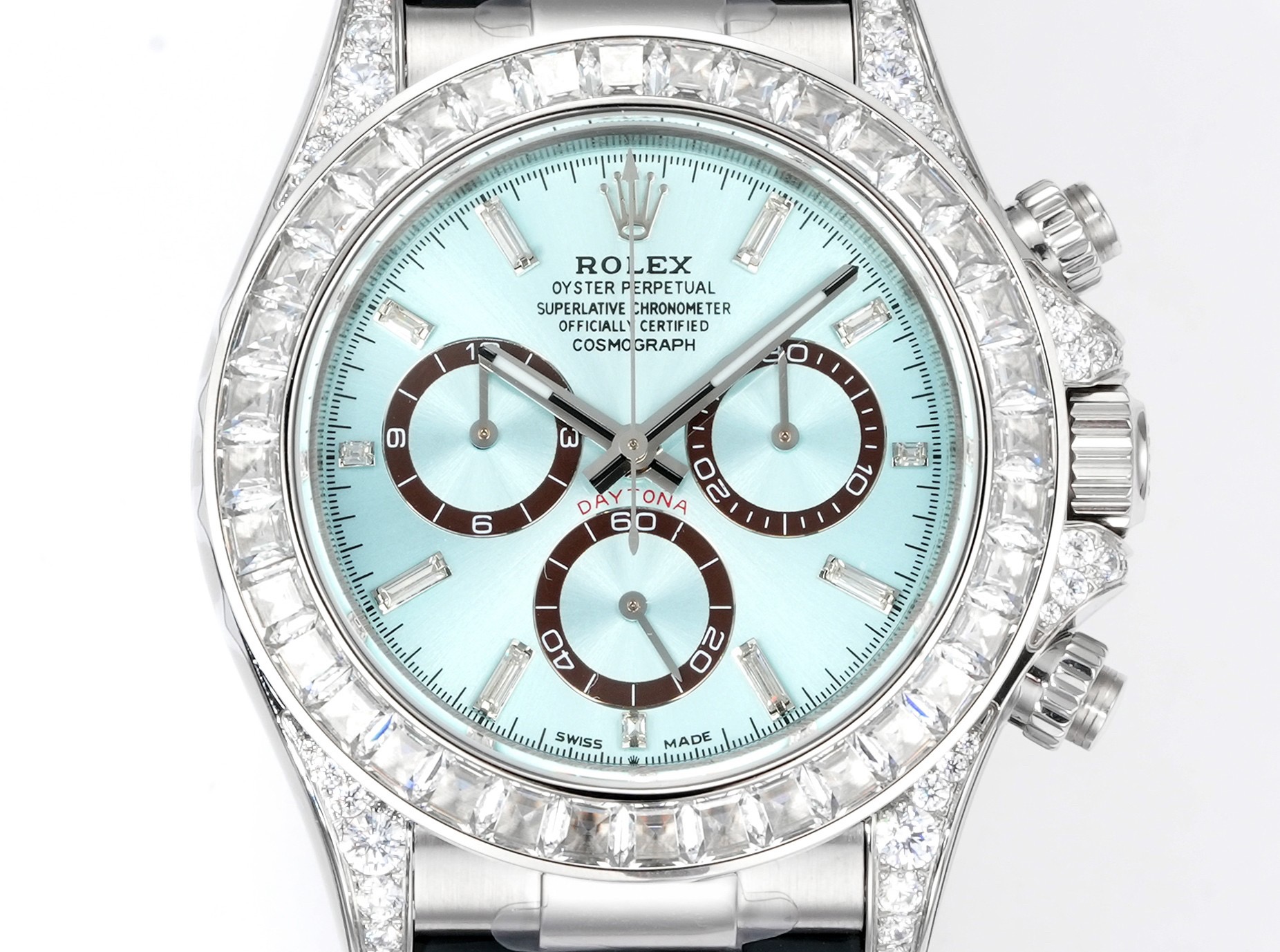 Rolex ロレックス 2025年新作 デイトナ 機械式腕時計 アイスブルー文字盤