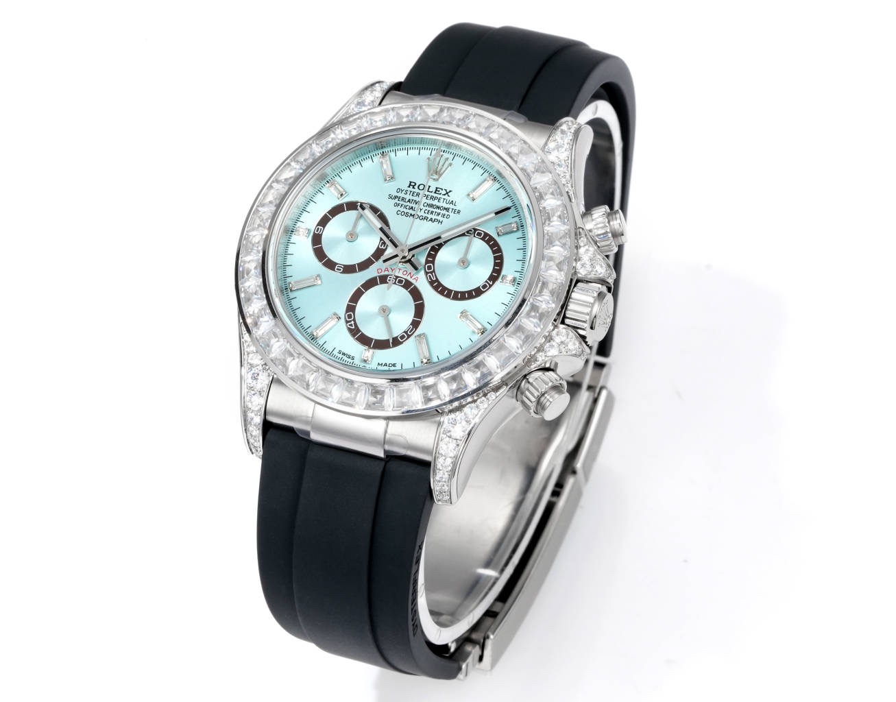 Rolex ロレックス 2025年新作 デイトナ 機械式腕時計 アイスブルー文字盤