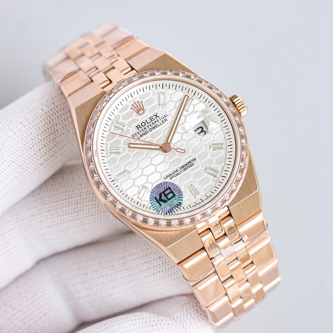 NEW 2025 ロレックス（スイスの腕時計ブランド）Rolex  Land-Dweller 40mm機械式時計 