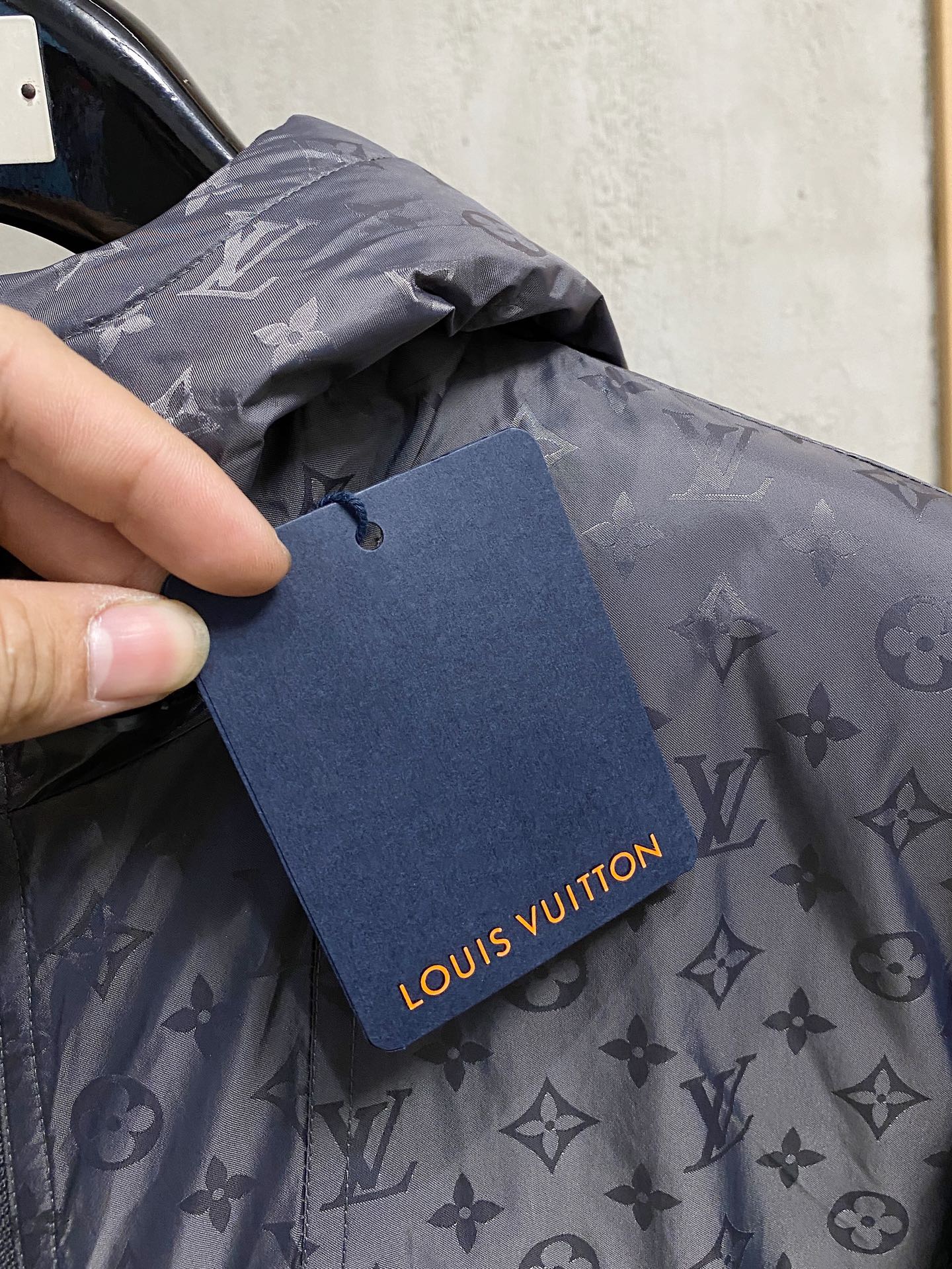 LOUIS VUITTON 2025年新作 LV ダウンジャケット フルロゴプリント ユニセックスモデル