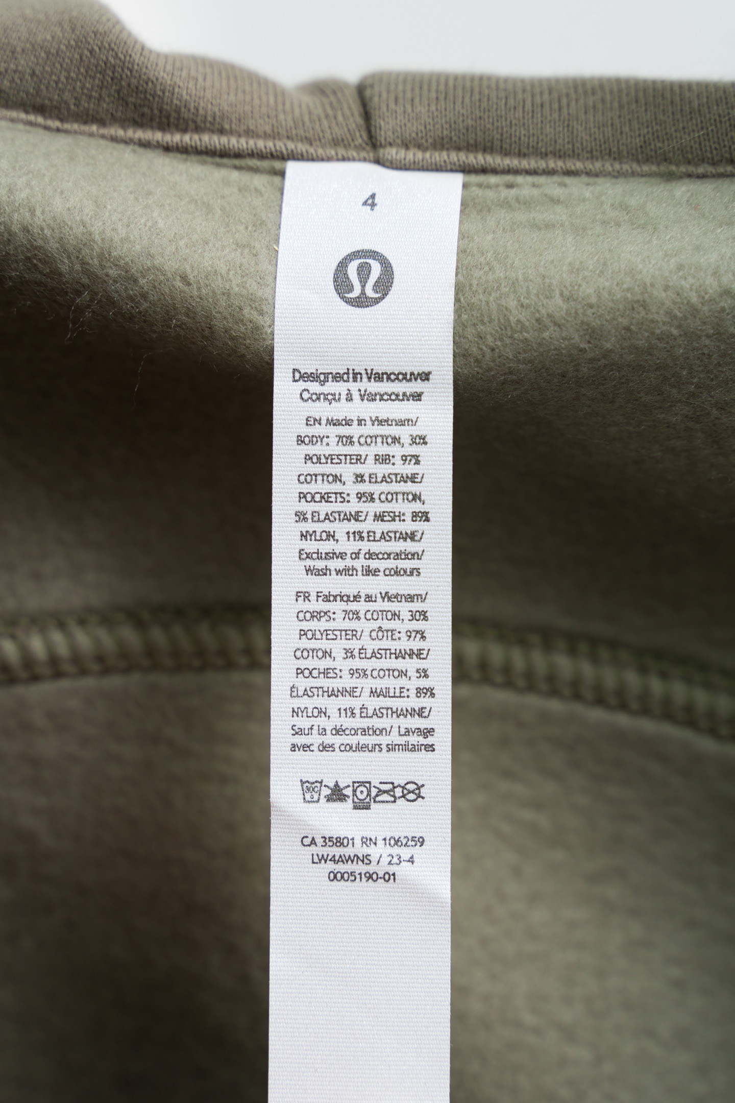 【人気商品】Lululemon（ルルレモン） Scuba ジップアップ スポーツフーディー レディース スリムフィットジャケット MONCLER