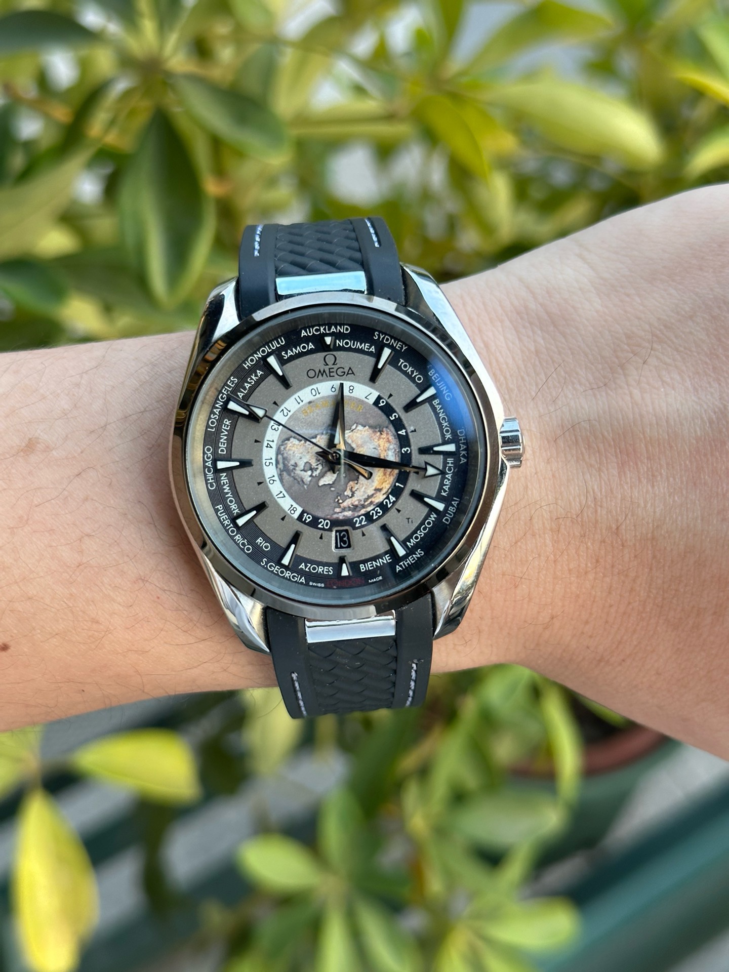 OMEGA オメガ シーマスター アクアテリア 150m 41mm 機械式腕時計