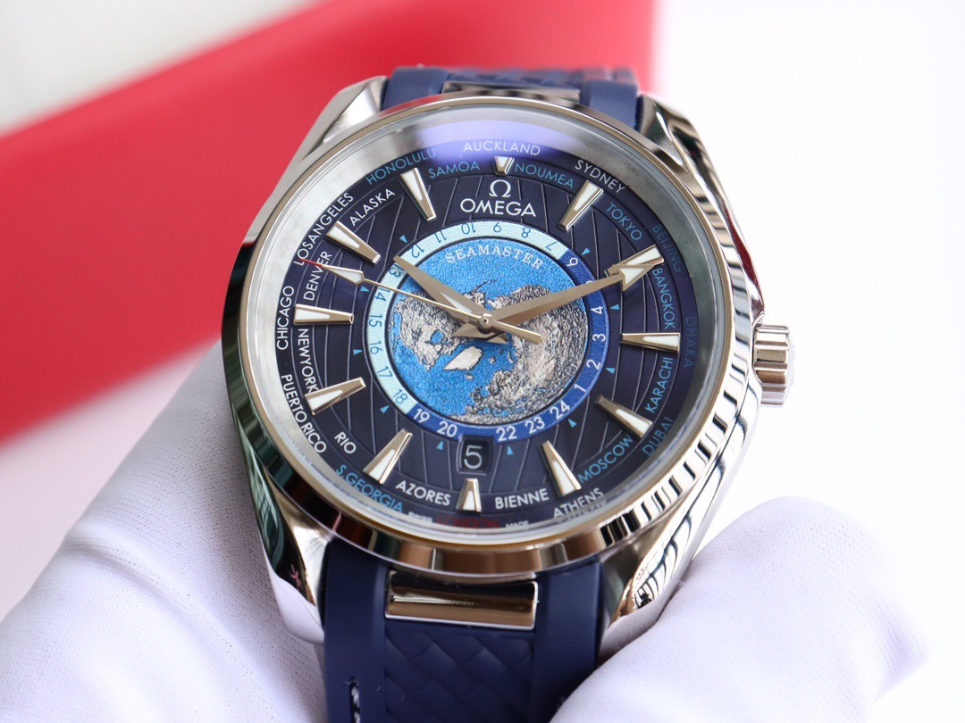 OMEGA オメガ シーマスター アクアテリア 150m 41mm 機械式腕時計