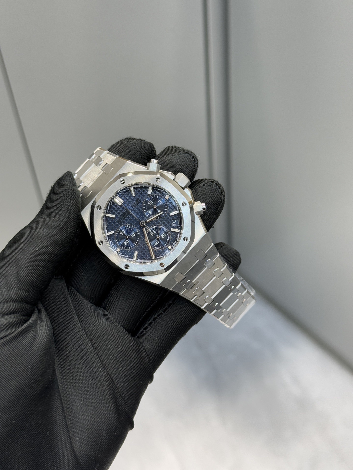 Audemars Piguet APオーデマピゲ ロイヤルオーク オフショア メンズ スポーツウォッチ ブルー