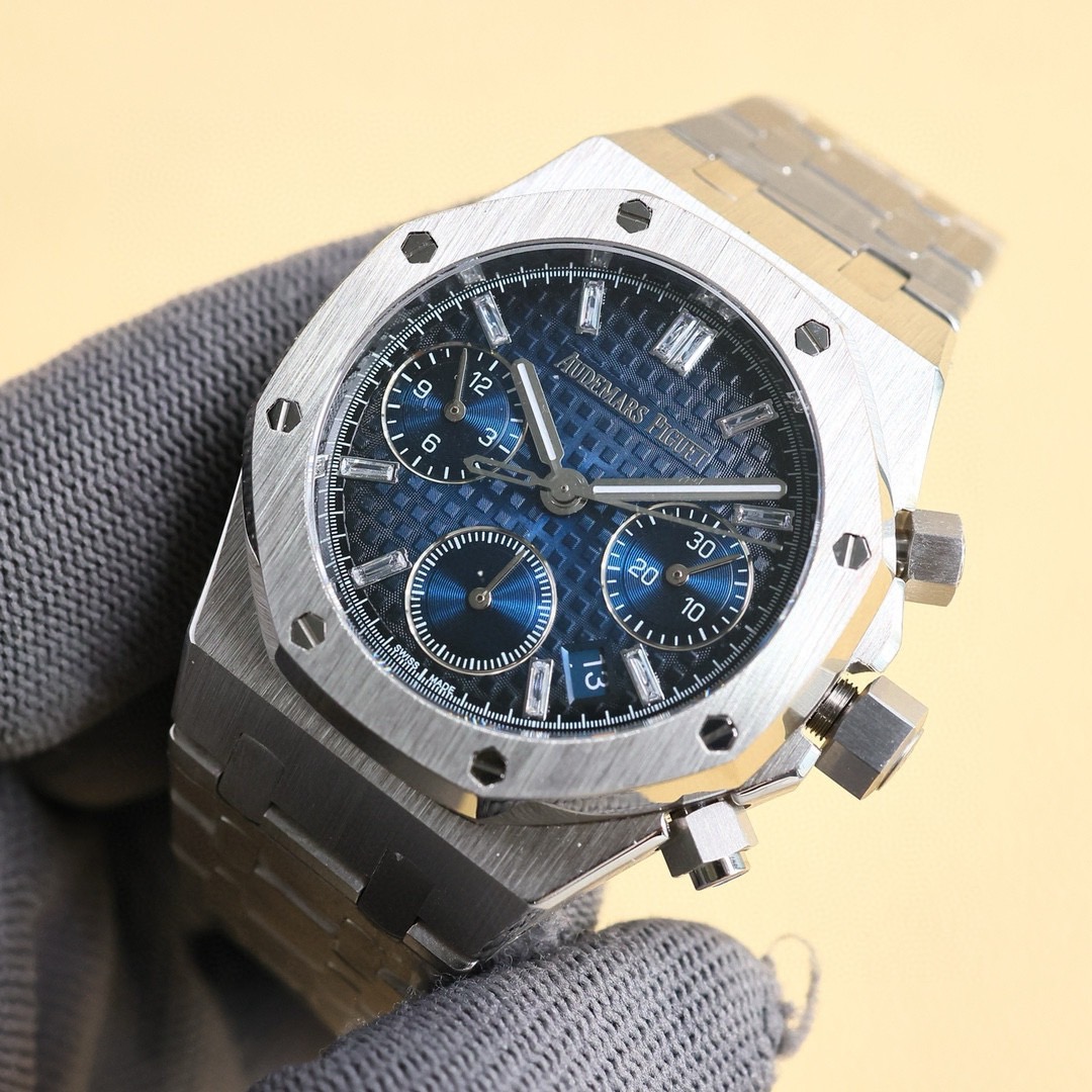 Audemars Piguet APオーデマピゲ ロイヤルオーク オフショア メンズ スポーツウォッチ ブルー