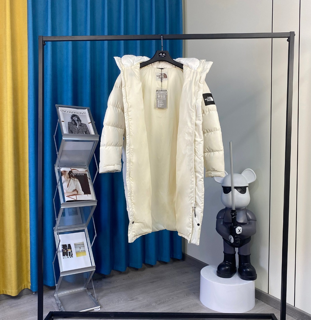 𝐓𝐡𝐞 𝐍𝐨𝐫𝐭𝐡 𝐅𝐚𝐜𝐞 F22 ノースフェイス ロングダウンコート 申ミナ（シン・ミナ）着用モデルmoncler