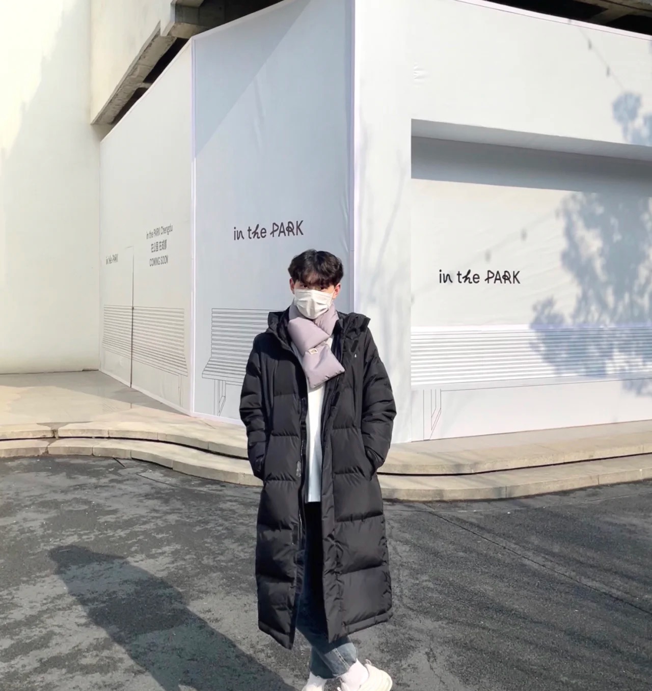 𝐓𝐡𝐞 𝐍𝐨𝐫𝐭𝐡 𝐅𝐚𝐜𝐞 F22 ノースフェイス ロングダウンコート 申ミナ（シン・ミナ）着用モデルmoncler