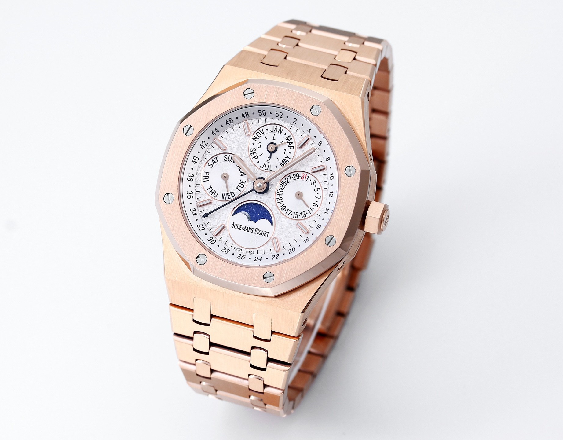 Audemars Piguet AP オーデマピゲ ロイヤルオーク シリーズ 複雑機能万年暦腕時計 26574ST.OO.1220ST.01 