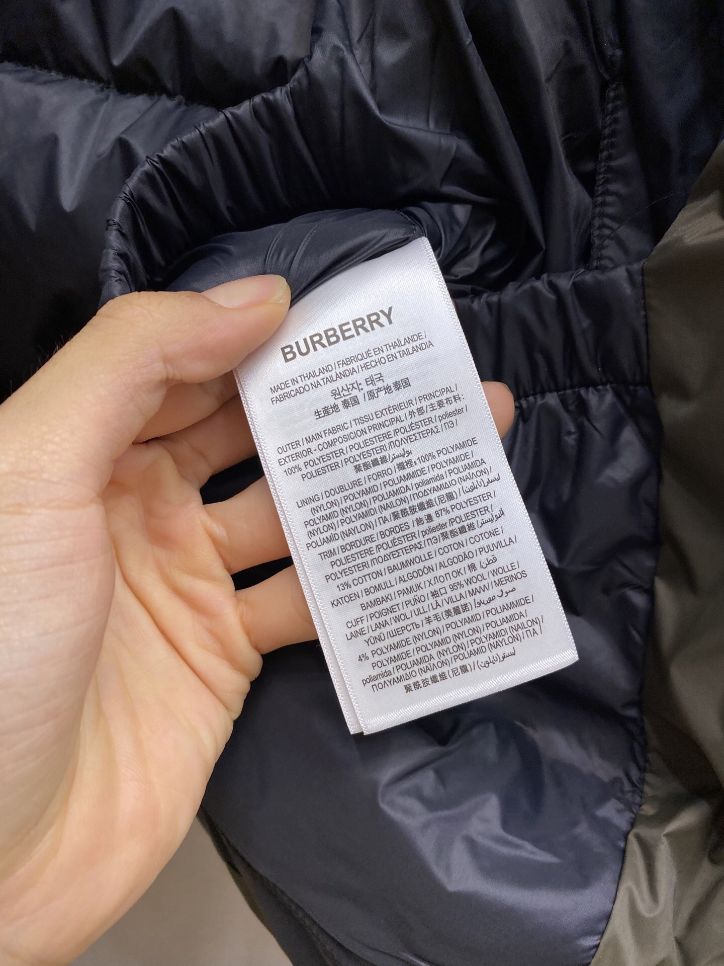 BURBERRY 2025年新作 バーバリー 2025SS ダウンジャケット 90%ホワイトグースダウン ダウンコート moncler