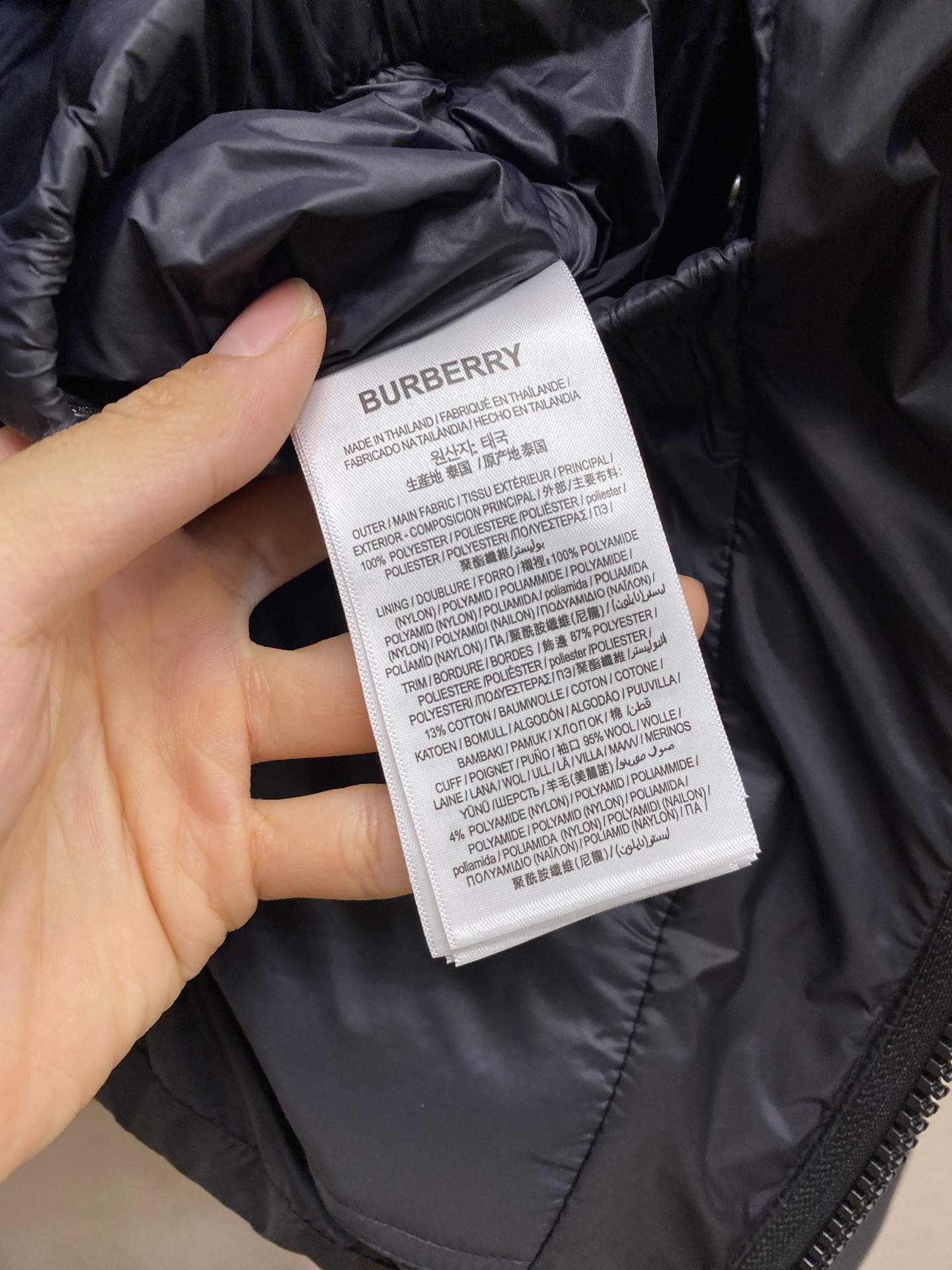 BURBERRY 2025年新作 バーバリー 2025SS ダウンジャケット 90%ホワイトグースダウン ダウンコート moncler