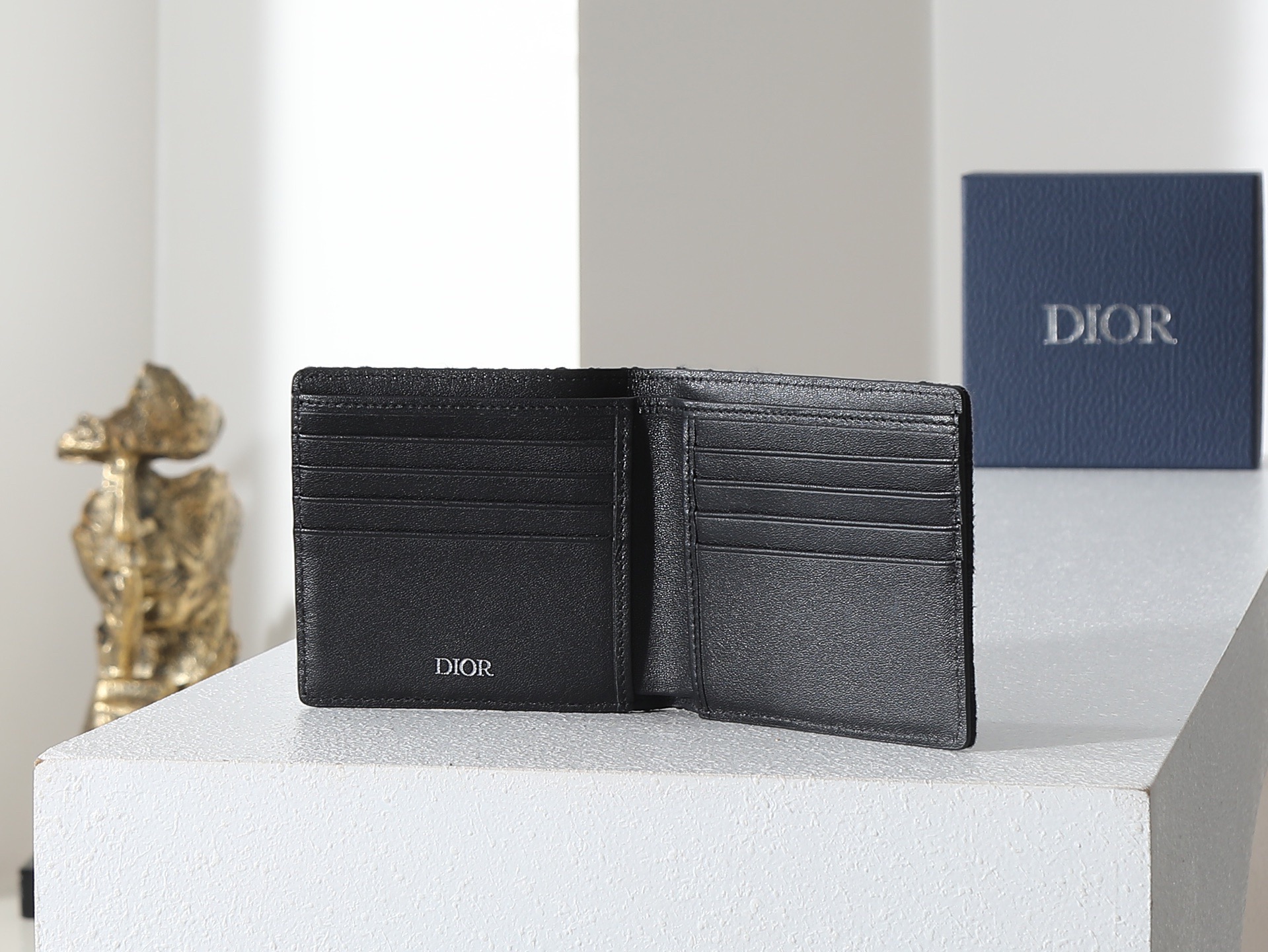 【Dior】コインケース付き 2つ折りウォレット ミニ財布
