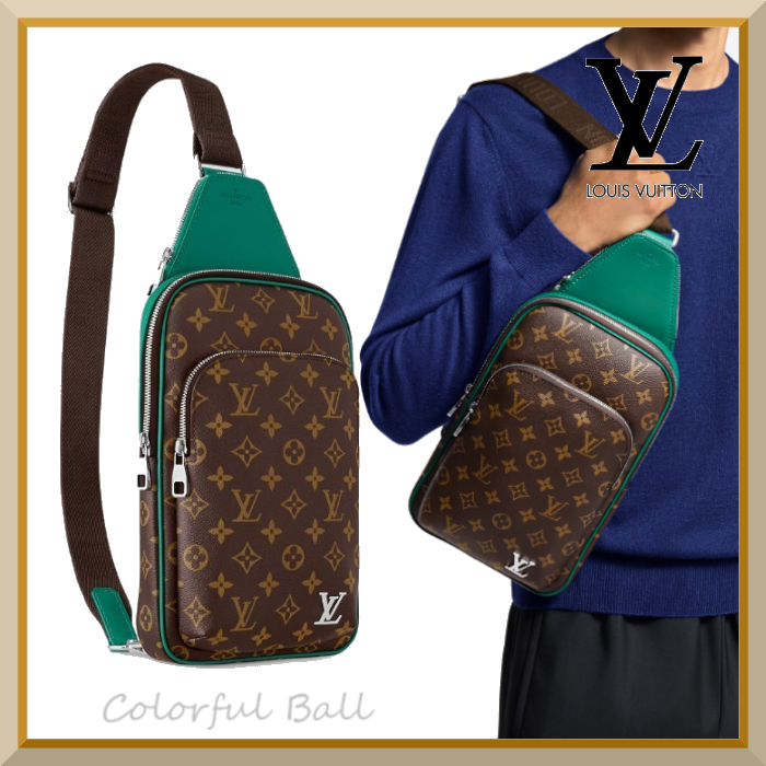 ヴィトン アヴェニュー スリングバッグ 財布 スマホ 収納