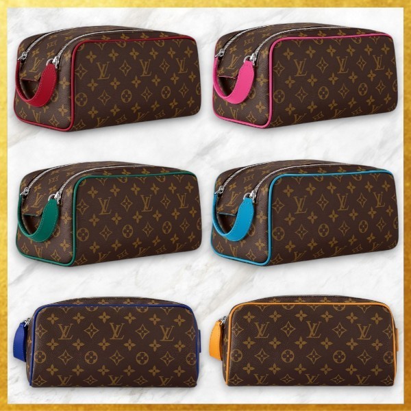 大人気 お洒落 Louis Vuitton ドップキット クラッチバッグ 6色