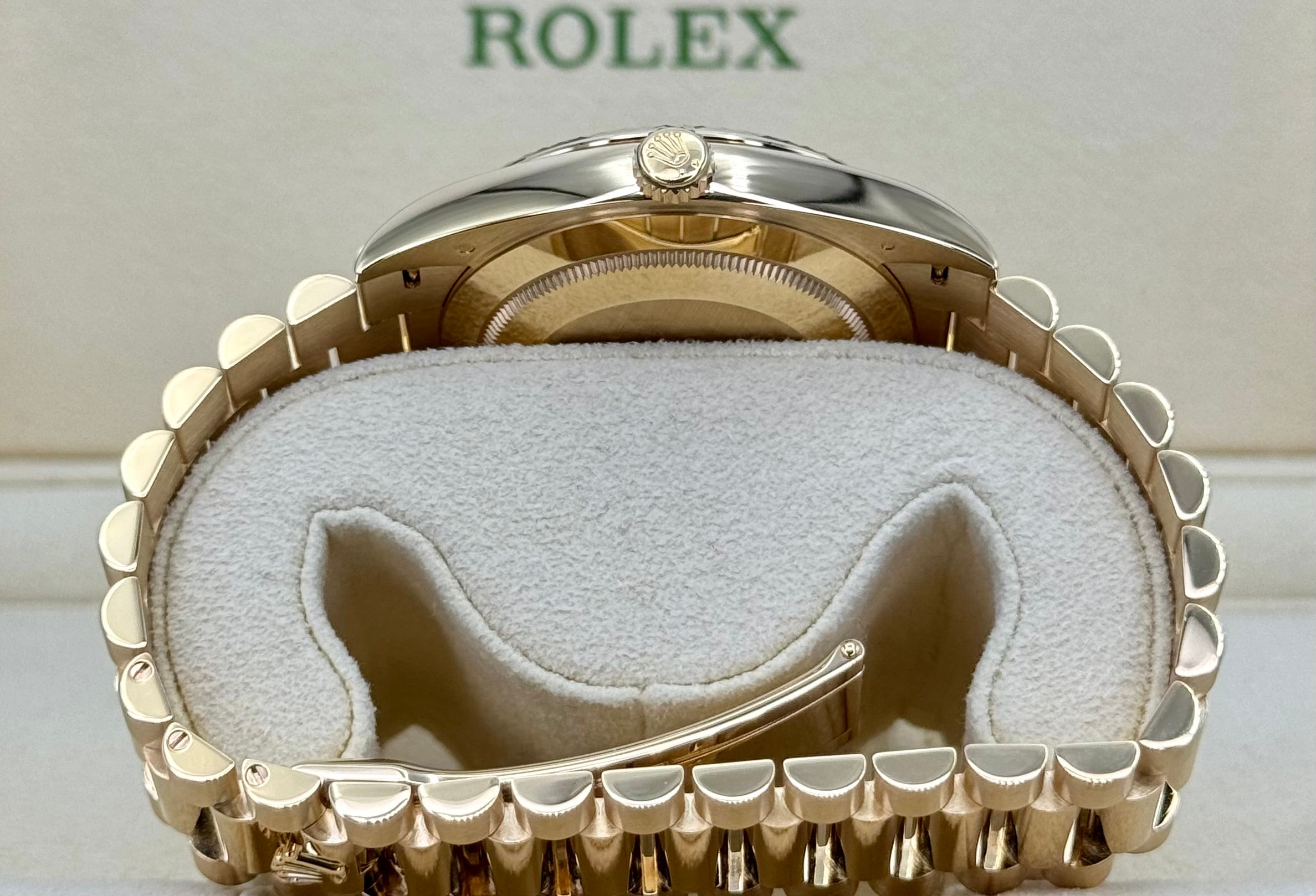 2022 ロレックス デイデイト 40mm 228238 プレジデンシャル ホワイトダイヤル