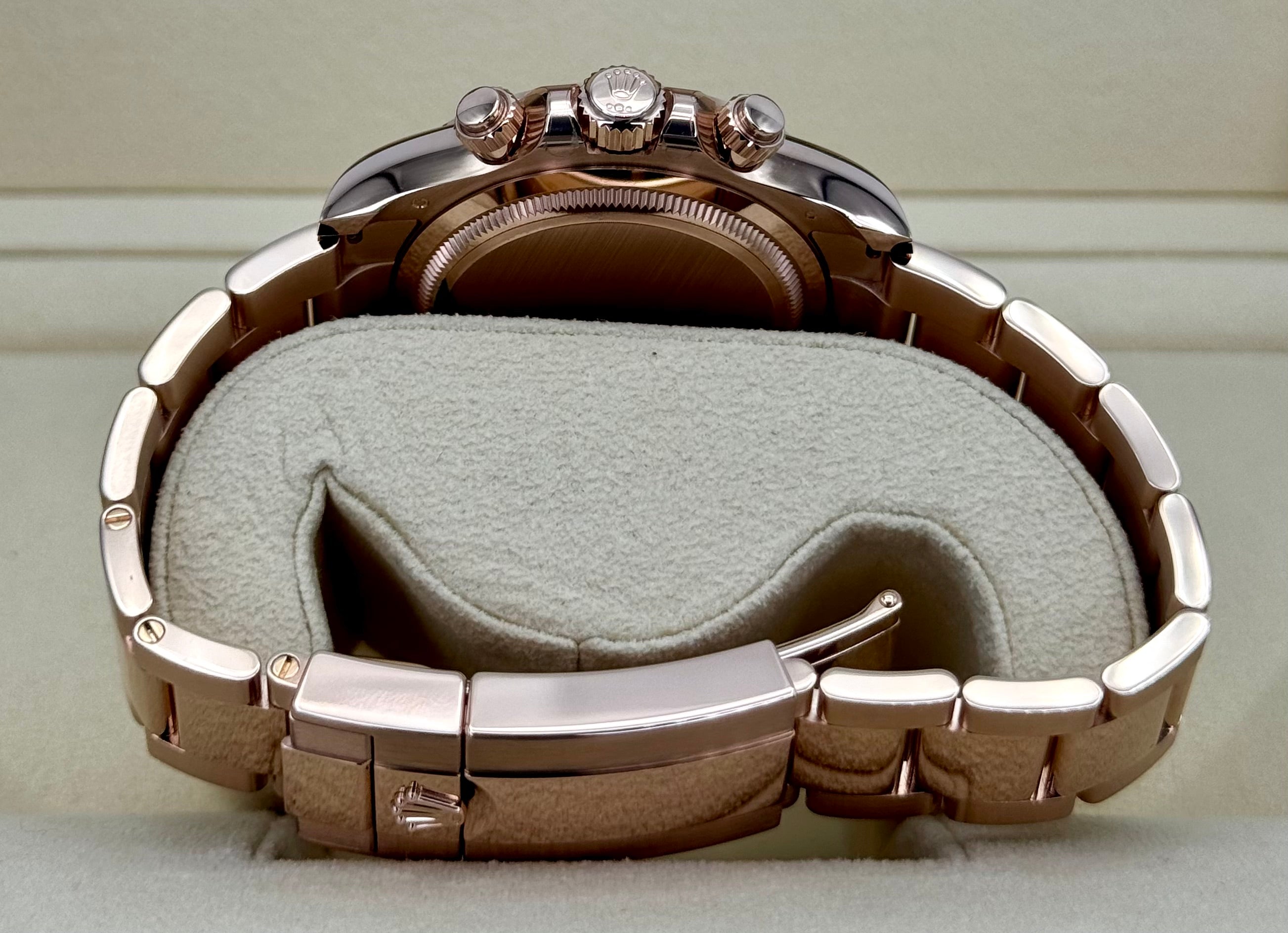 NEW 2024 ロレックス デイトナ 40mm 126505 ローズゴールドサンダストダイヤル