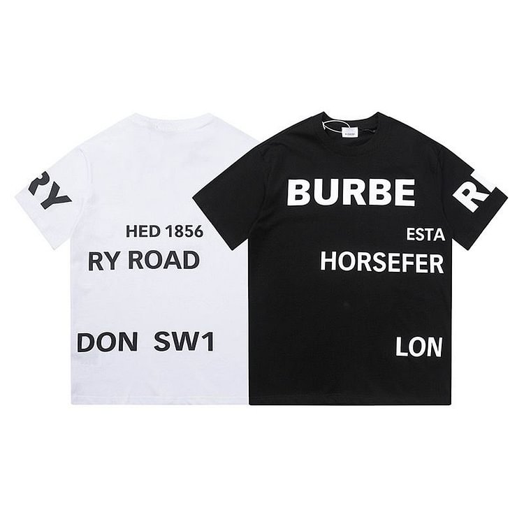 【Burberry】（バーバリー )半袖 男女兼用、ご好評に付き再入荷！