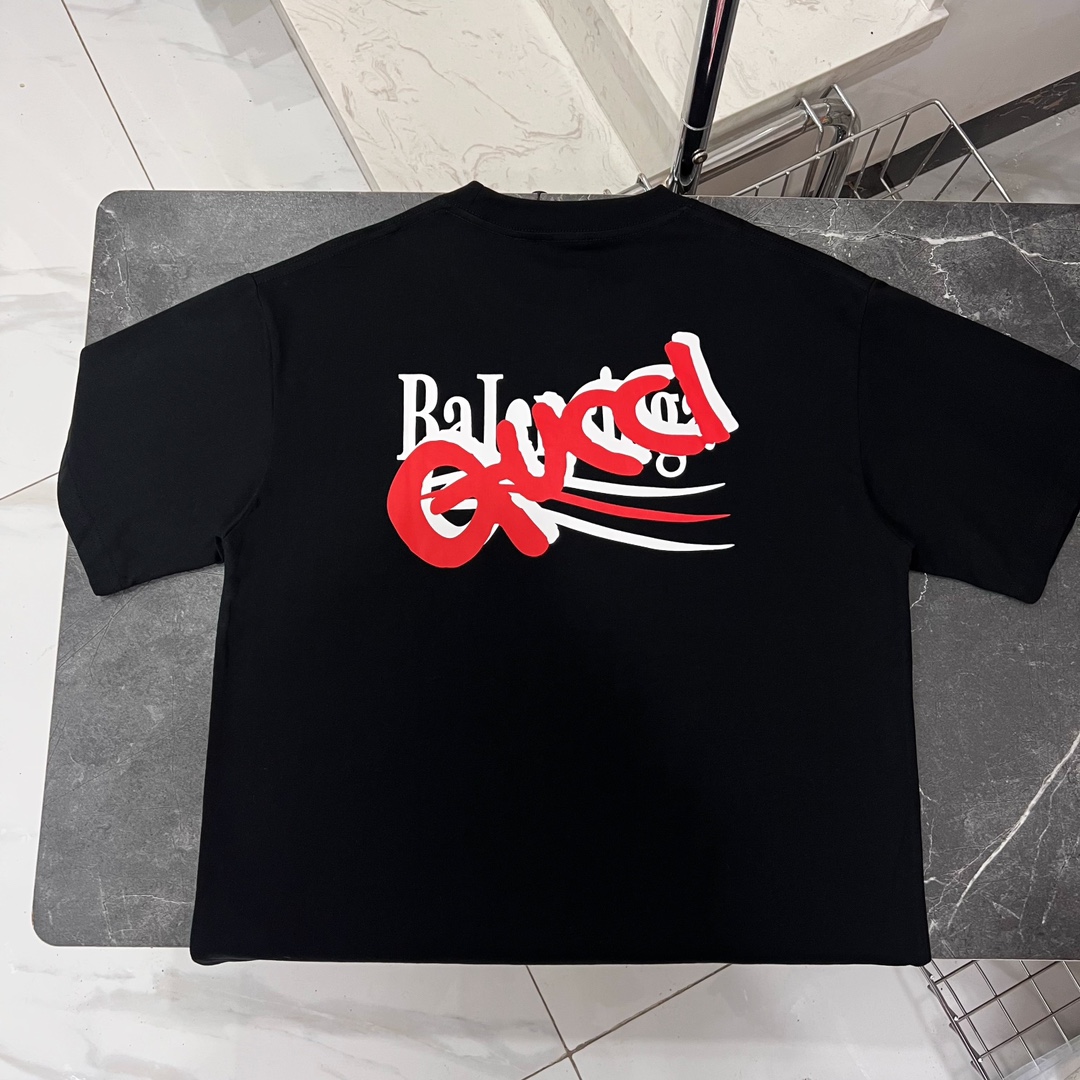 【Gucci ✖️ BALENCIAGA 】（グッチ✖️ バレンシアガ ）半袖Tシャツ 男女兼用