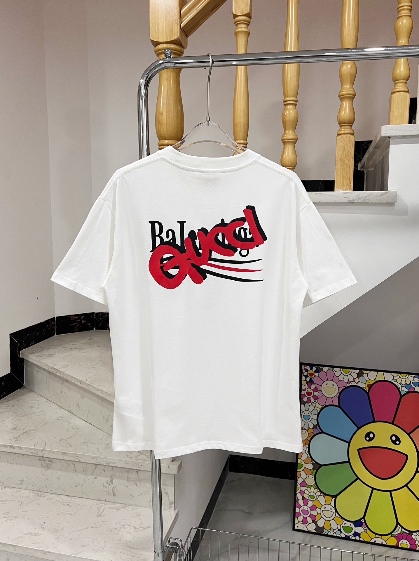 【Gucci ✖️ BALENCIAGA 】（グッチ✖️ バレンシアガ ）半袖Tシャツ 男女兼用