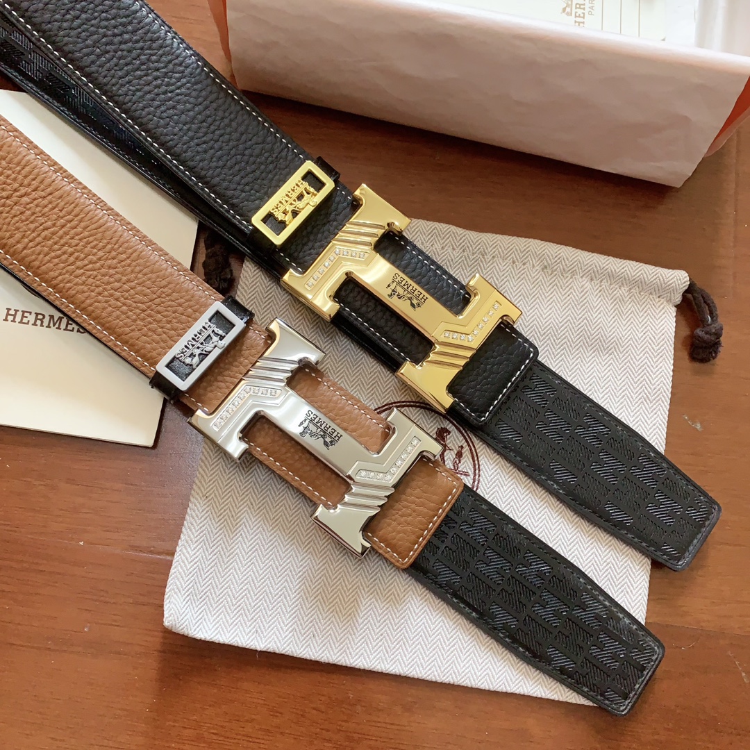 HERMES ハイエンド純鋼ダイヤモンドバックルシリーズ