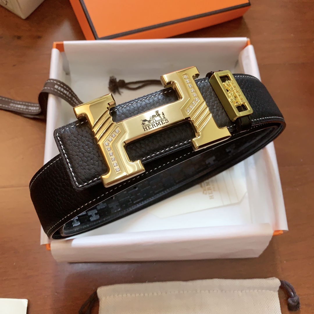 HERMES ハイエンド純鋼ダイヤモンドバックルシリーズ