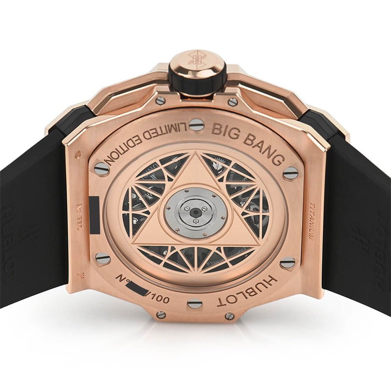 ウブロビッグバン ウニコ サンブルーII キングゴールド ホワイト 世界限定100本 418.OX.2001.RX.MXM20