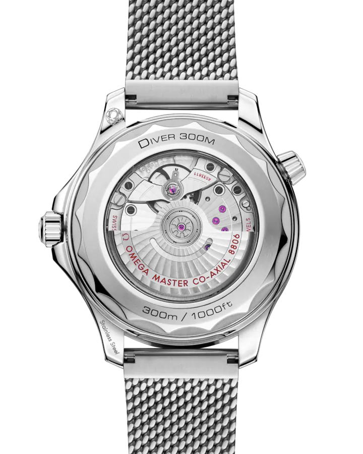 NEW SEAMASTER DIVER 300M 42 MM, STEEL ON STEEL OMAGE