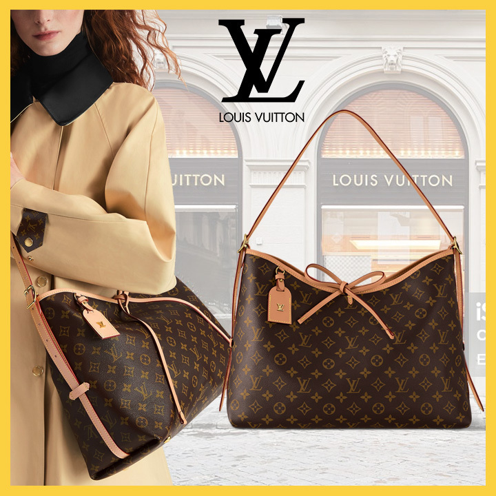 ポーチ付きが嬉しい♪【Louis Vuitton】キャリーオール NM MM  M46197