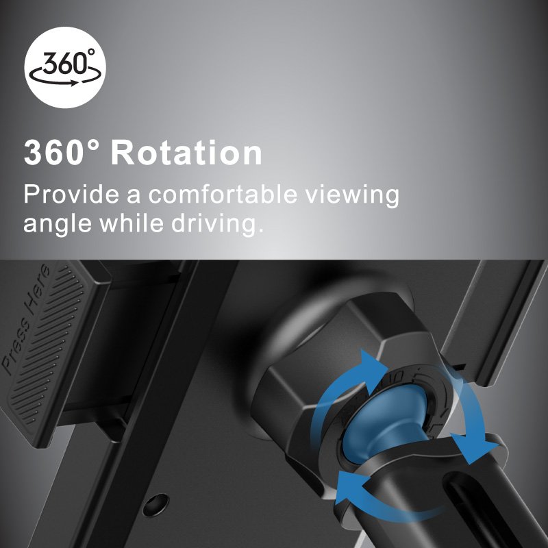 Diginut CH-35 Dashboard Car Mount Black