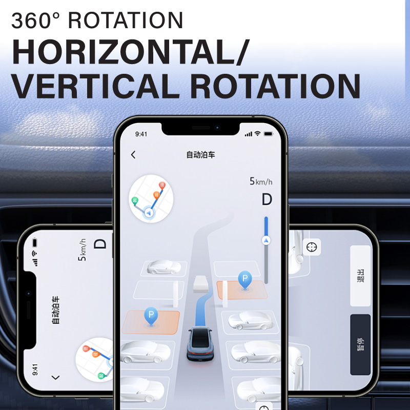 Diginut CH-38 Electric Vacuum Suction Phone Mount Black