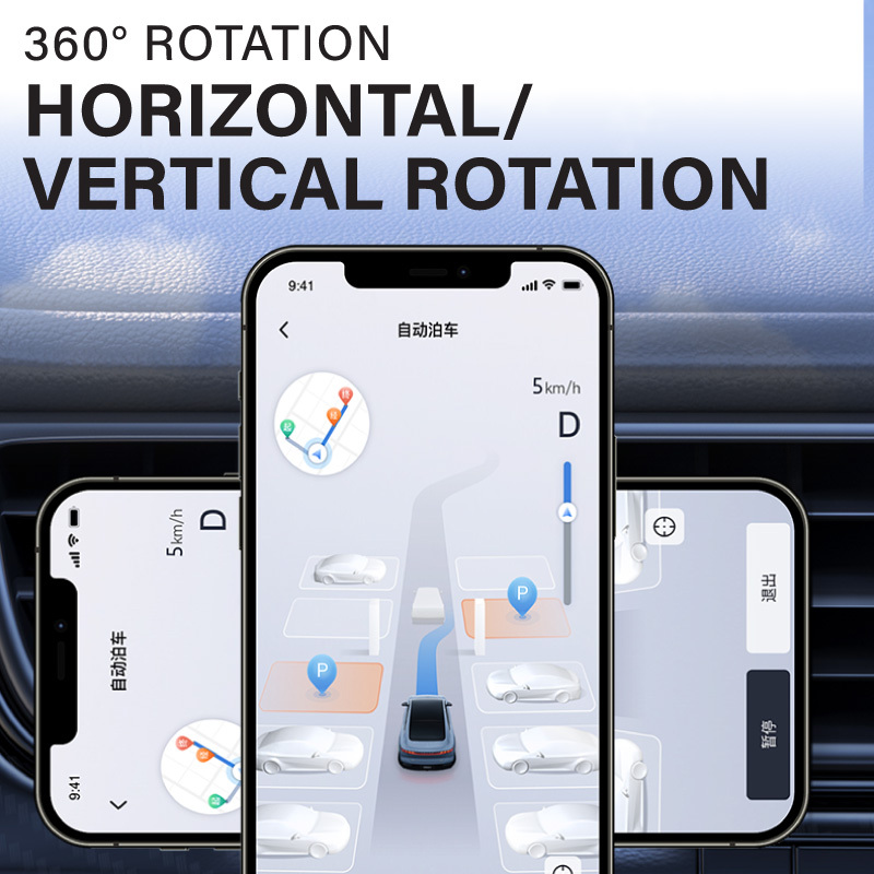 Diginut CH-38 Electric Vacuum Suction Phone Mount Black