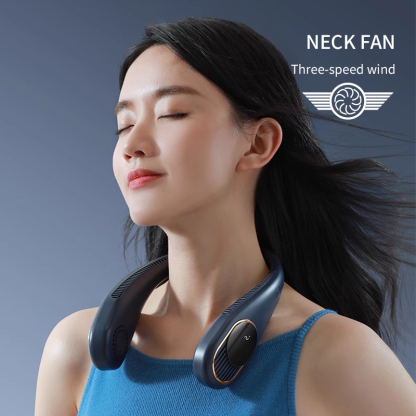 Gadget MIX CL-33 Neck Fan/ Bladeless Neck Fan/  Intelligent Digital Display/ Three Gear Wind Speed