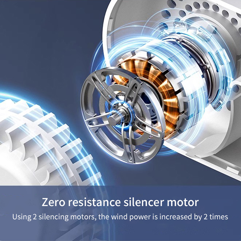 Gadget MIX CL-33 Neck Fan/ Bladeless Neck Fan/  Intelligent Digital Display/ Three Gear Wind Speed