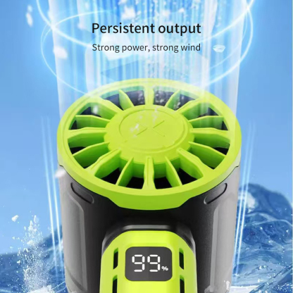 Gadget MIX Diginut CL-38 Handheld Turbo Fan/ LED Digital Power Display/ Portable And Compact