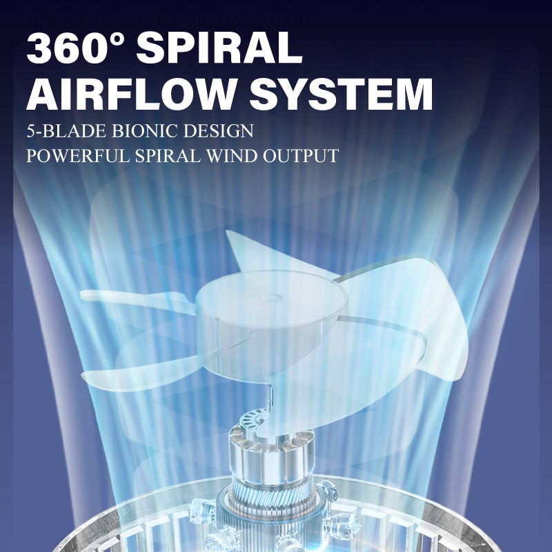 Diginut CL-65 Transparent Desk Fan