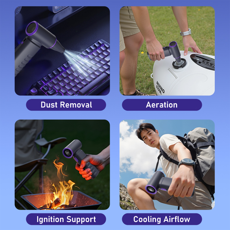 Gadget Mix Diginut CL-90 Ultra199 Speeds Super Power Turbo Fan/Grey