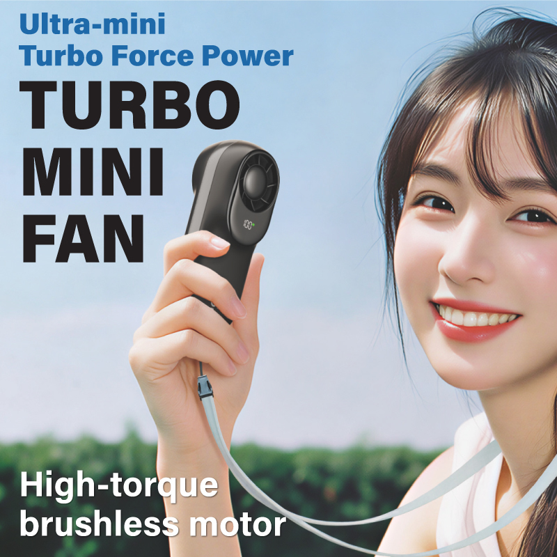 Gadget Mix DIGINUT CL-93 Ultra Mini Collapsible Fan Stand 19000RPM 2000mAh Type-C Fast Charging Portable Fan