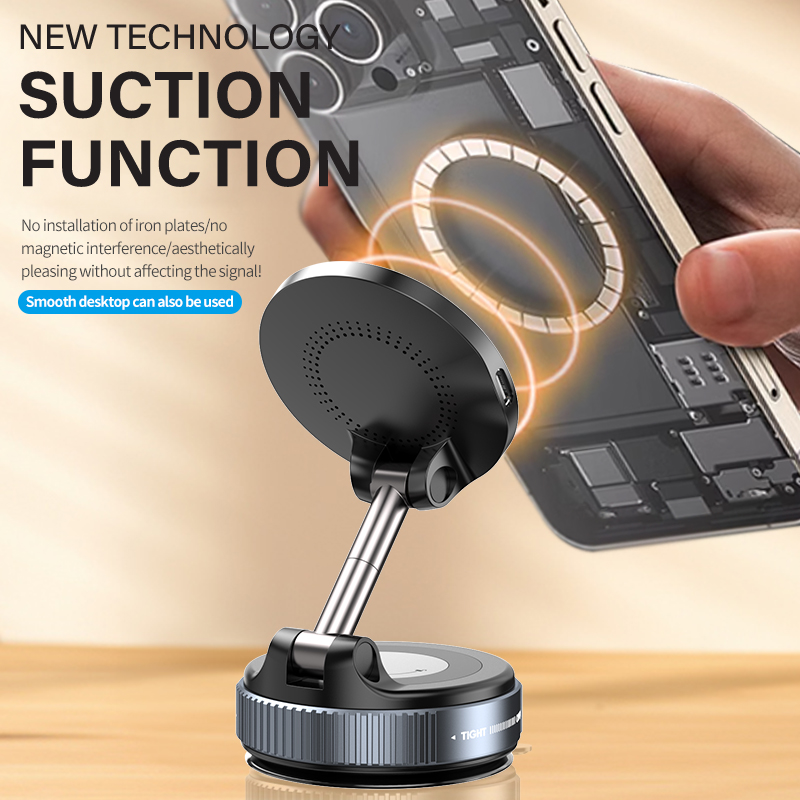 Diginut CW-18 Vacuum Suction Bracket Black