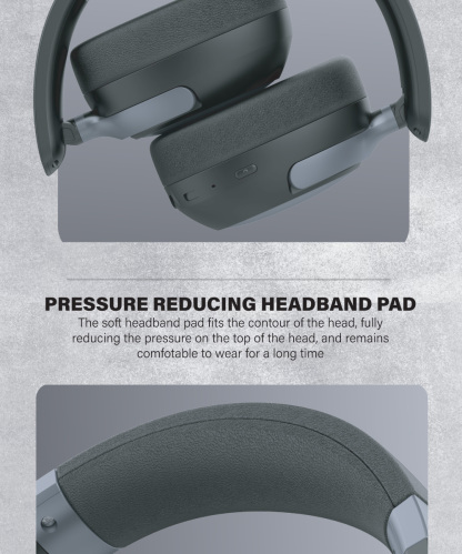 Diginut DH-16 ANC On-ear Headsets Black