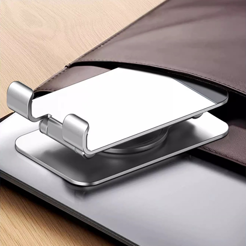 Diginut DJ-21 Foldable & 360-Degree Rotation Phone Stand Silver