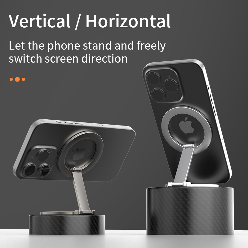 Diginut DJ-27Metal Ring Magnetic Phone Stand /Grey