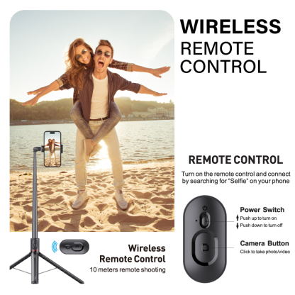 Diginut DT-15 Automatic Pop-up Selfie Stick Black