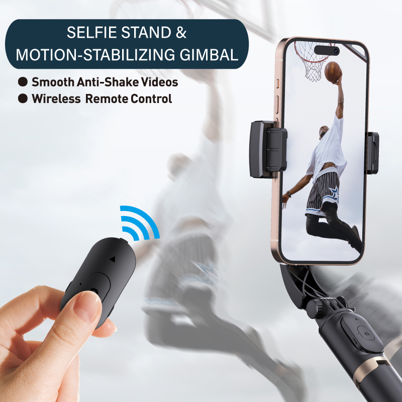 Diginut DT-20 Selfie Stick Stabilizer Black