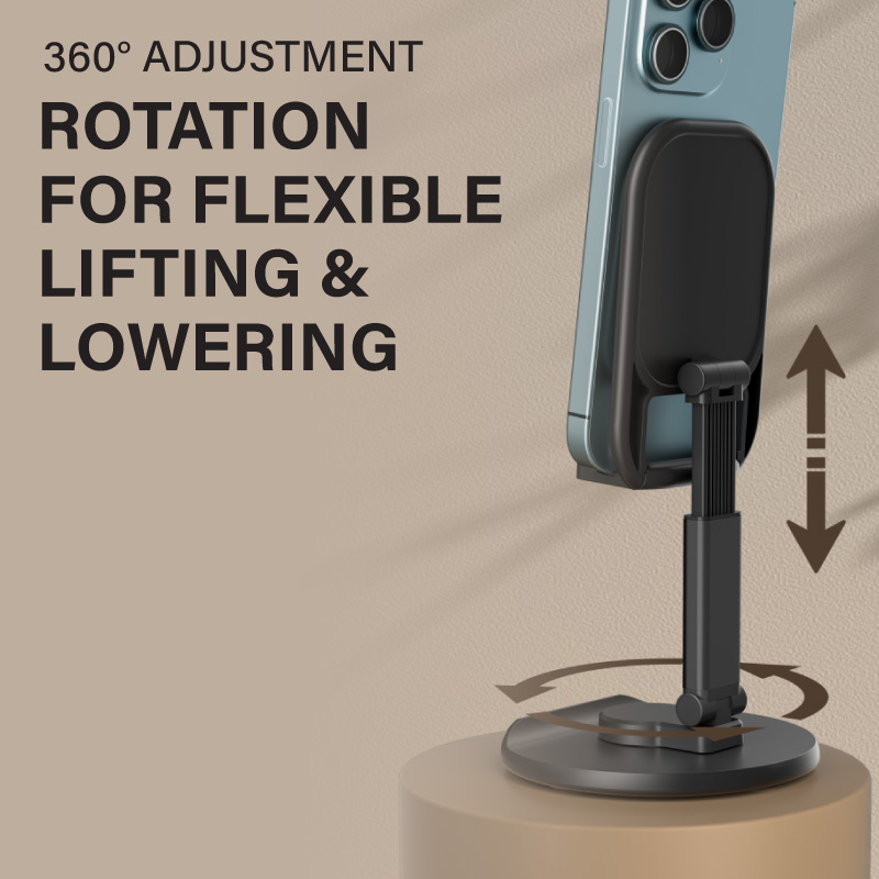 Diginut DJ-25 Rotatable Foldable Phone Stand / Black