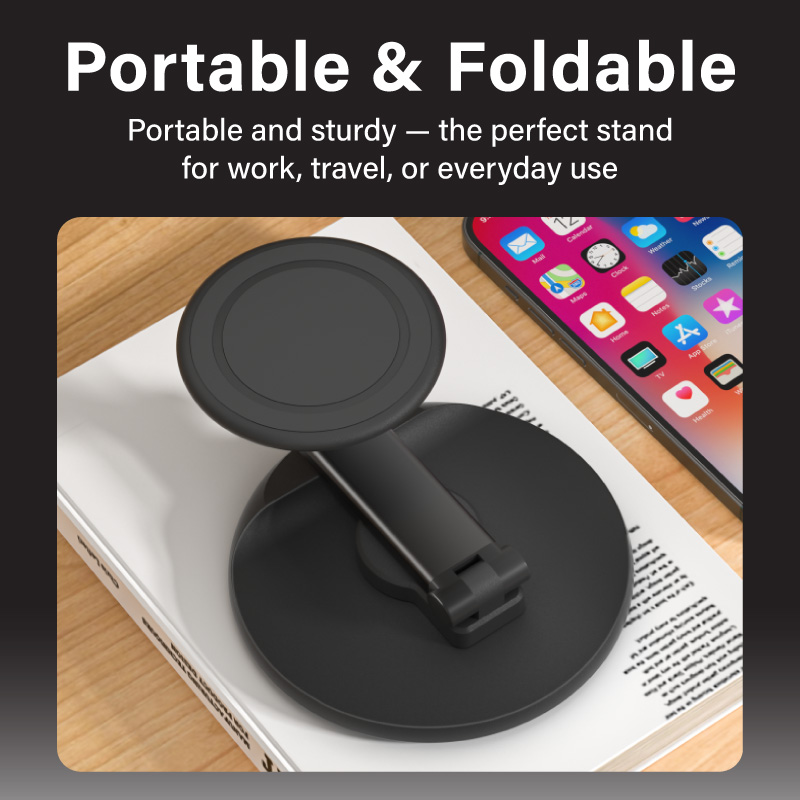 Diginut DJ-26 Magnetic Adjustable Stand Black