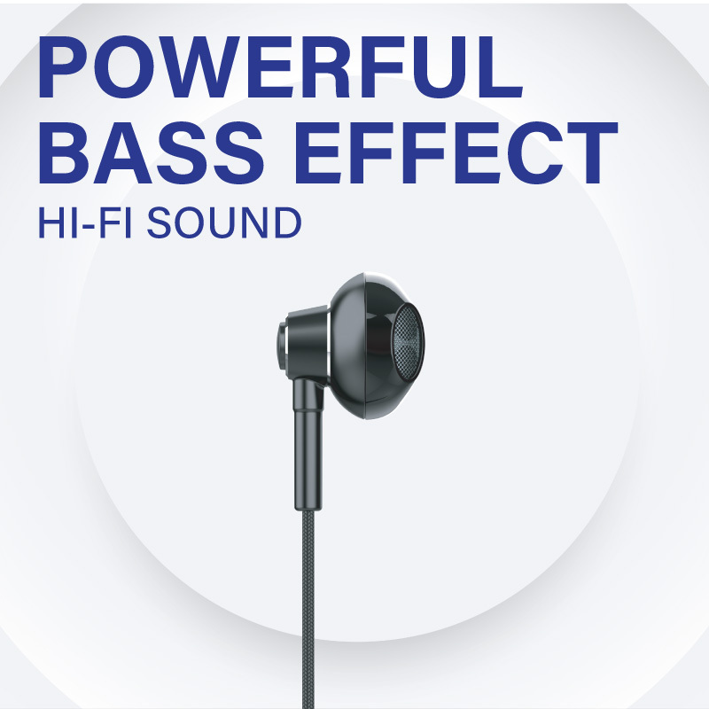 Diginut E-36C Type-C Wired Earphone Black