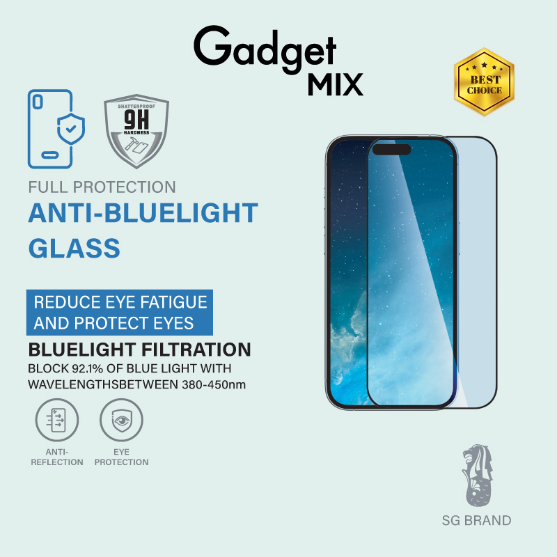 Gadget Mix Diginut iP 18 Pro/18 Pro Max Full Screen Protector Matt/Privacy/Anti Blue Light/Privacy Matt
