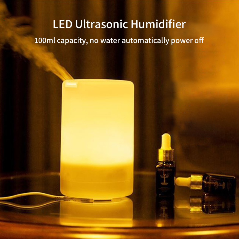 Gadget MIX DIGINUT - H6 Humidifier Small 70ML/ LED Light/ Built-in Timer/ Smart detect