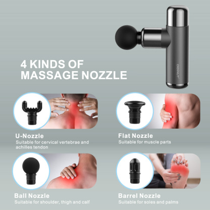 Diginut MS-10 Metallic Portable Fascia Gun Gray Black