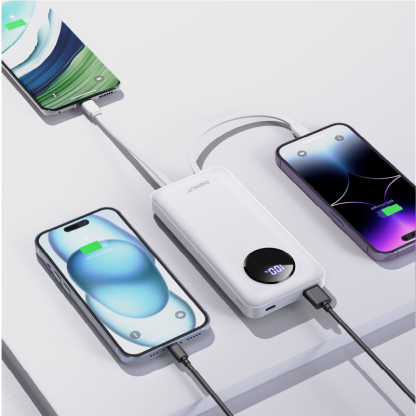 Gadget MIX Diginut PX-10 Powerbank with Cables Black/White 10000mAh fast charging